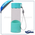 Fashion glass bottle with silicone cover